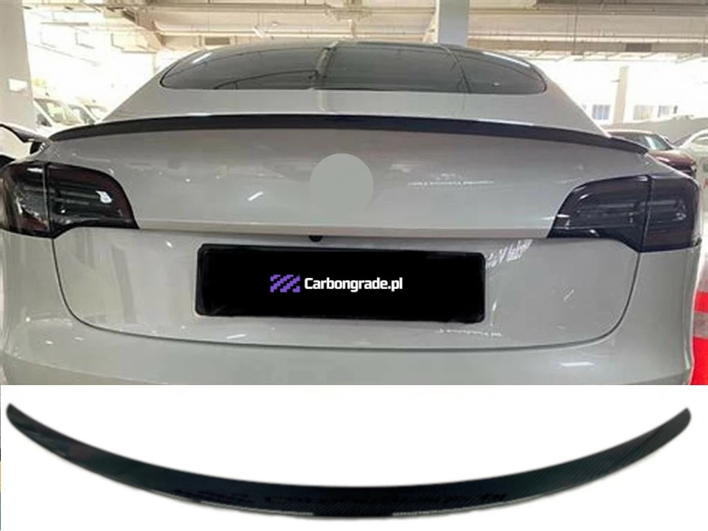 Karbonowy Spoiler Lotka Tesla Model S