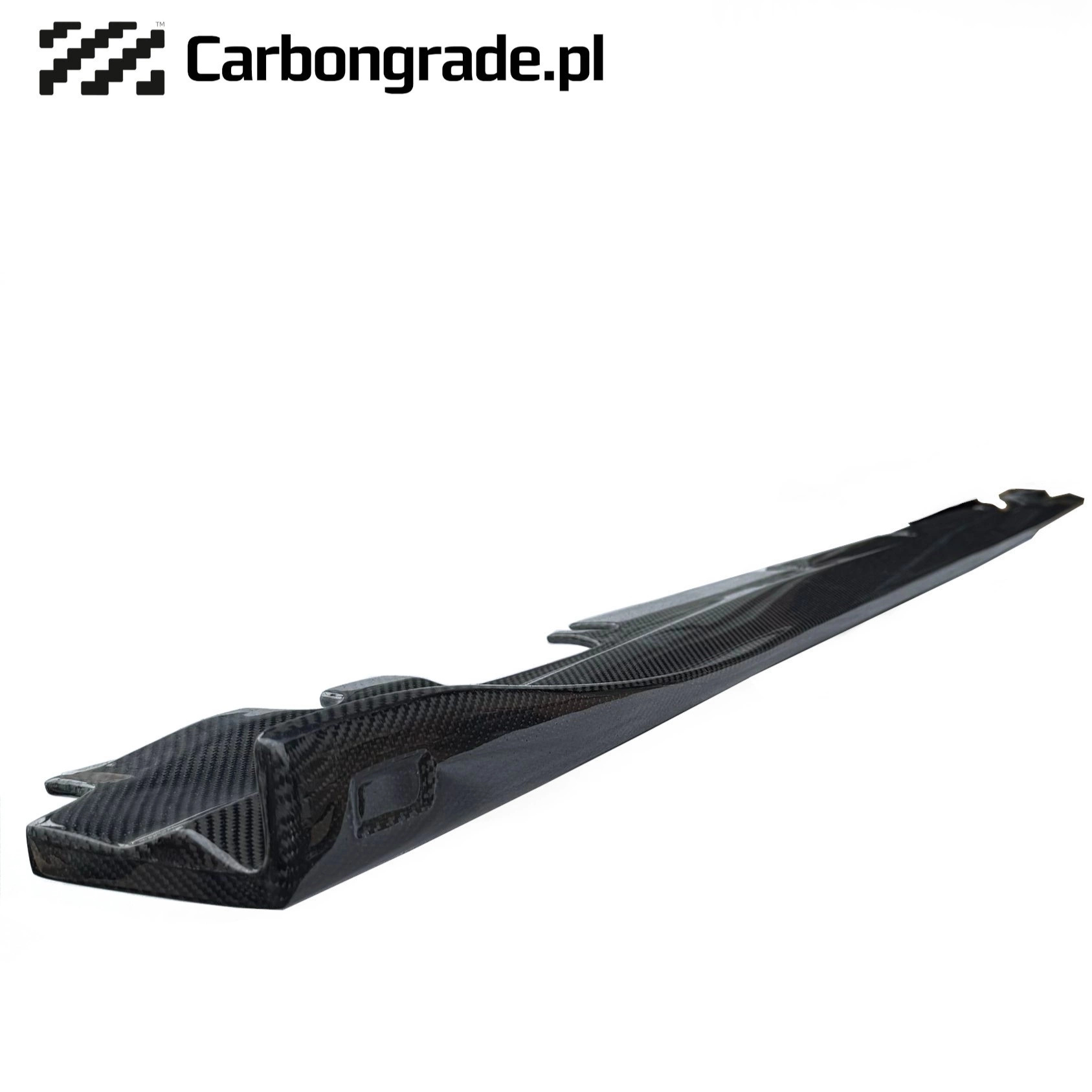 Progi Dokładki Nakładki Mercedes Benz CLA W117 Karbonowe