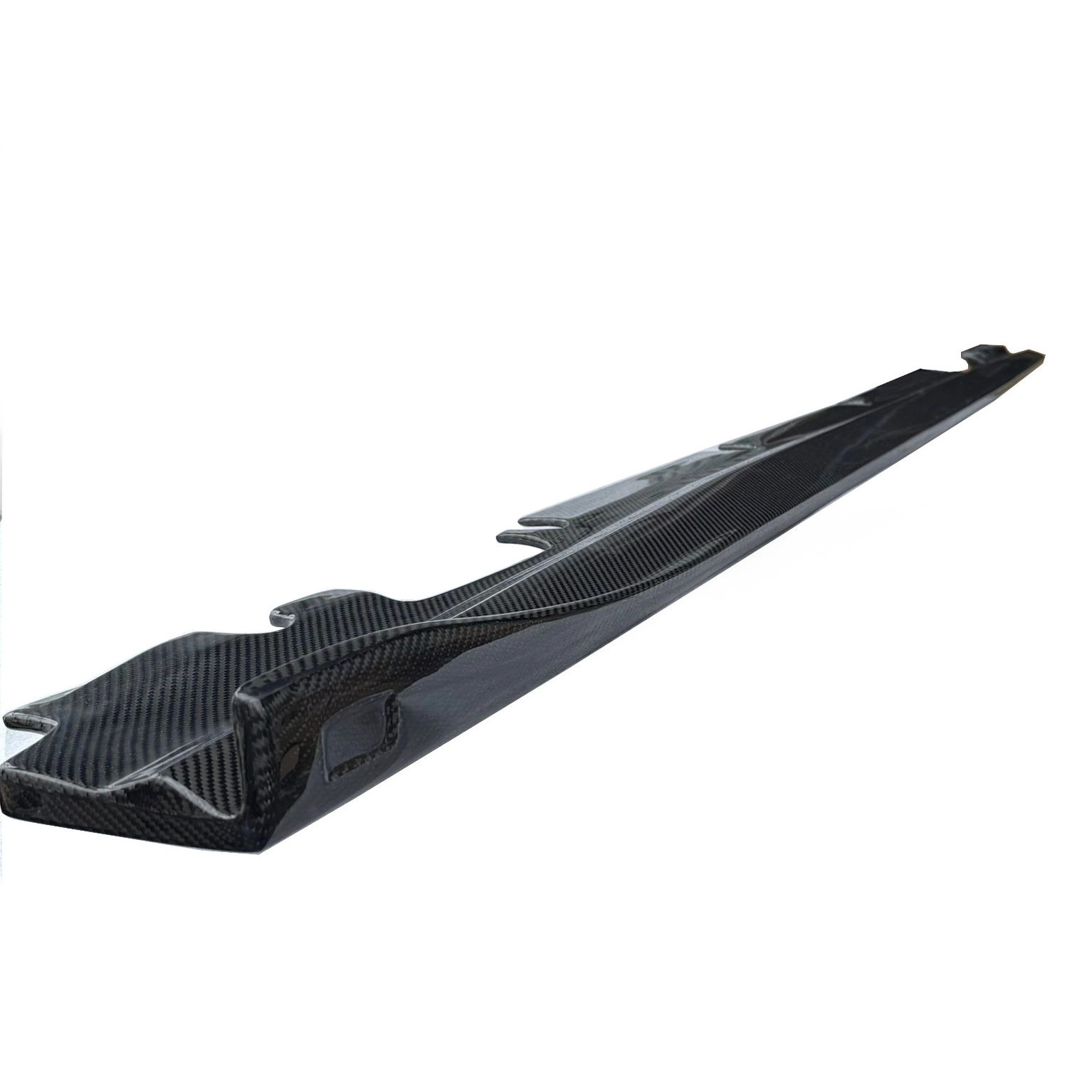 Progi Dokładki Nakładki Mercedes Benz CLA W117 Karbonowe - obrazek 3