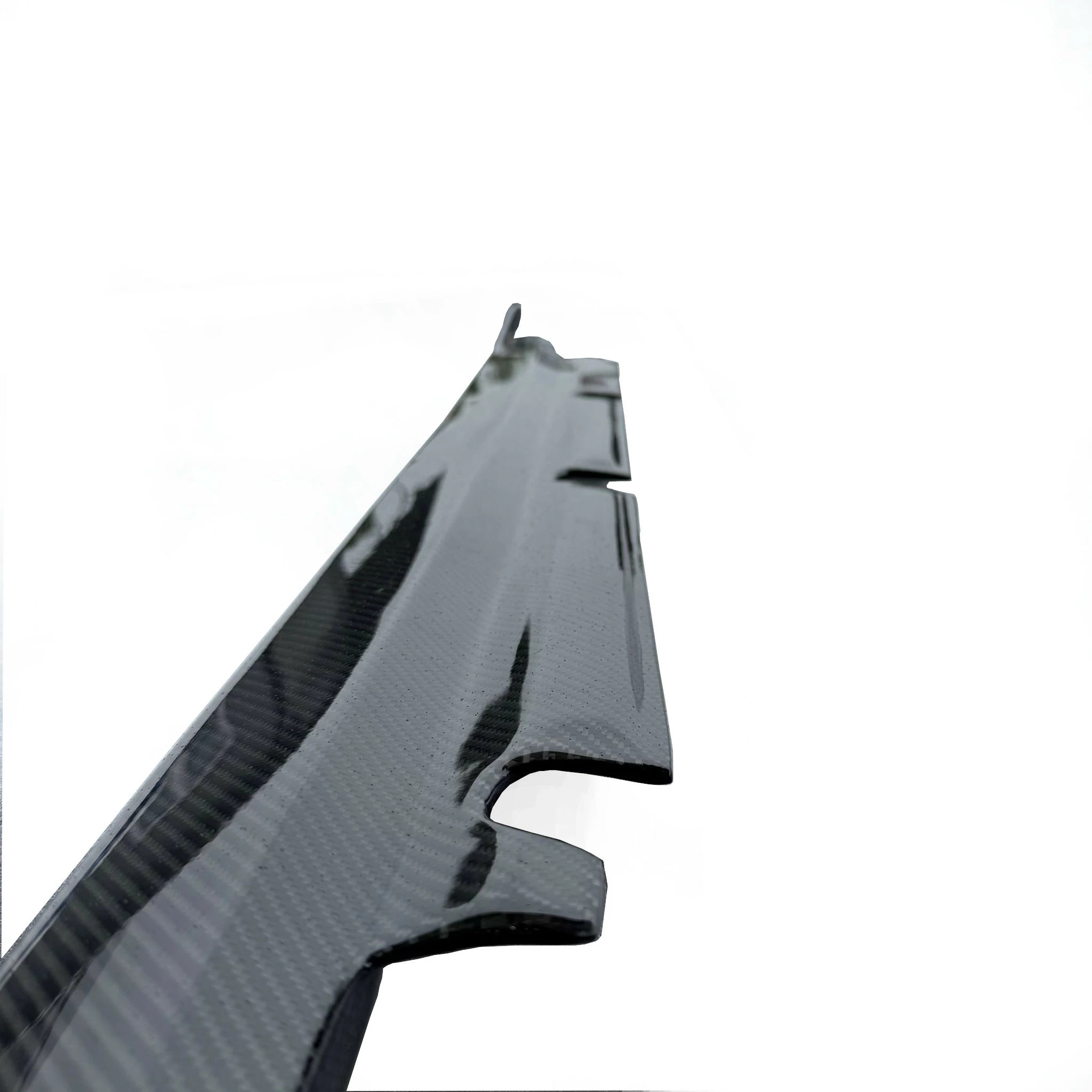 Progi Dokładki Nakładki Mercedes Benz CLA W117 Karbonowe - obrazek 6