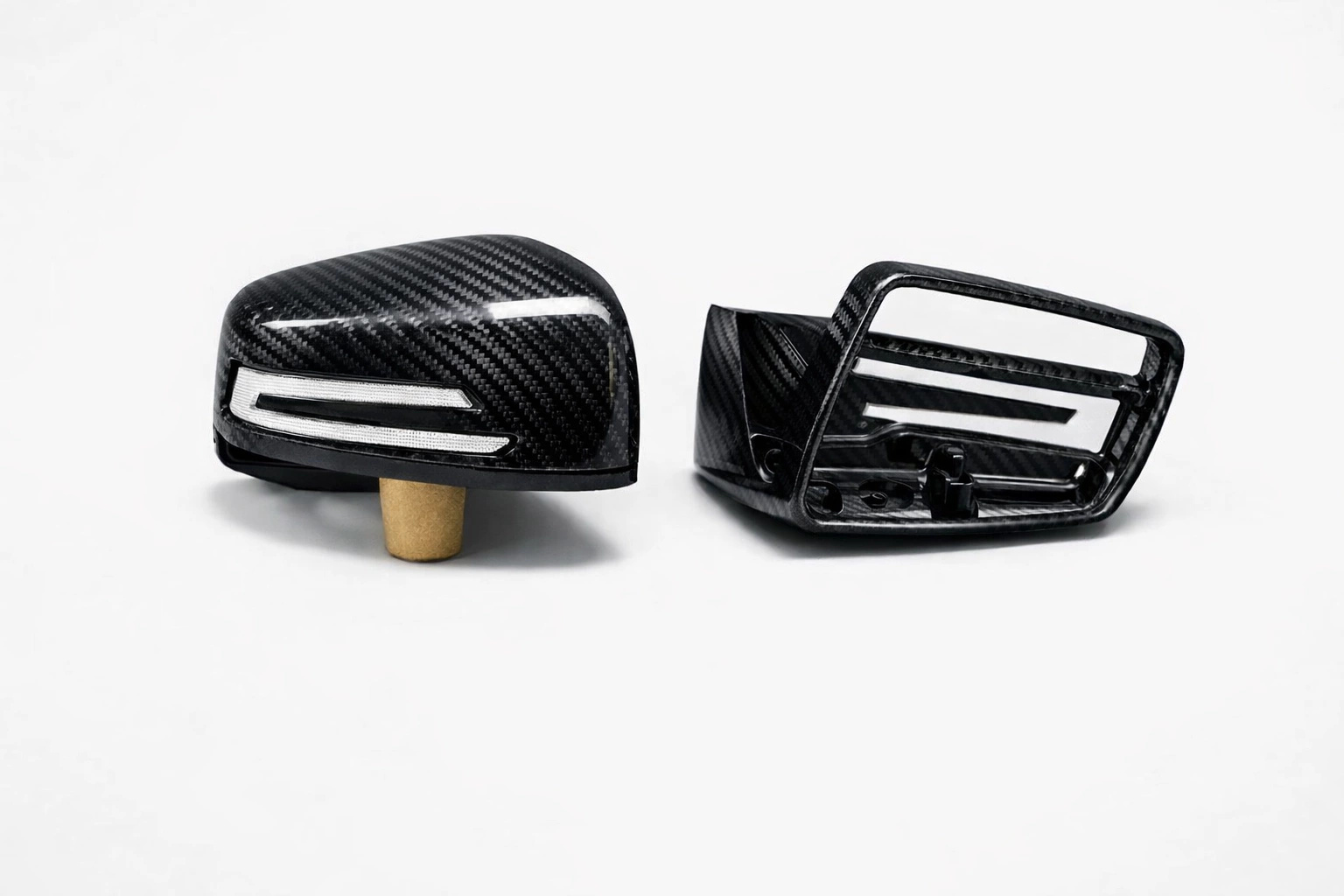 Obudowa lusterek karbonowa Mercedes C-Klasa W204