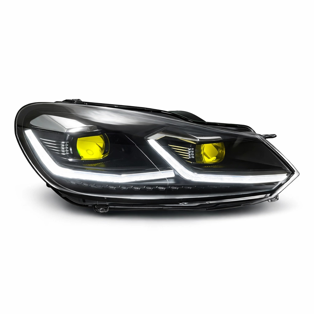 Lampy przednie VW Golf 6 Led - obrazek 2