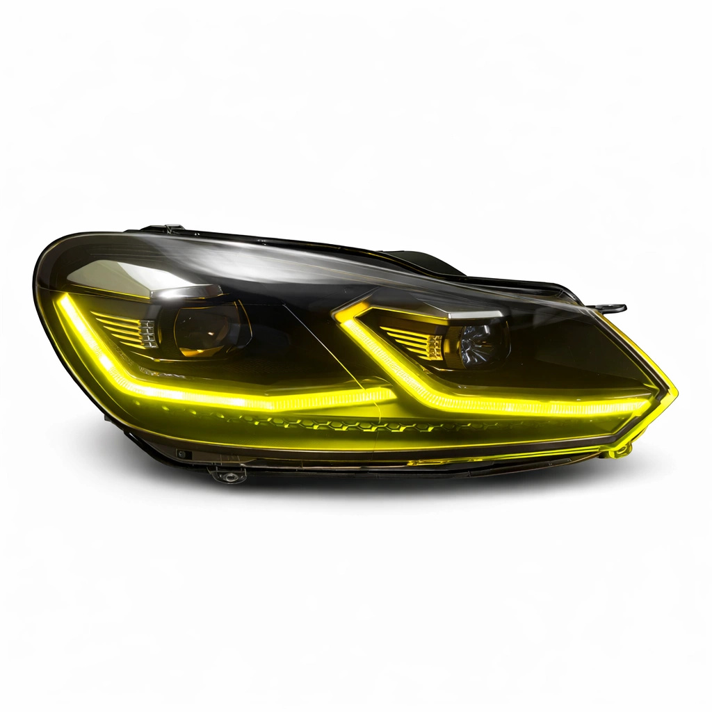 Lampy przednie VW Golf 6 Led - obrazek 5